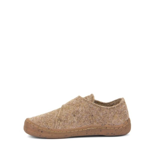 Froddo Barefoot Wool Slippers Beige