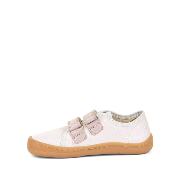 Froddo Barefoot Canvas Shoes Pink Shine