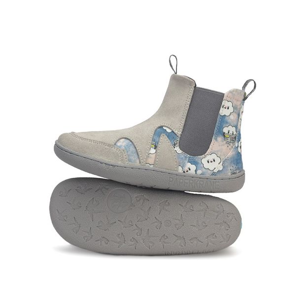 PaperKrane Gassy Clouds Chelsea Boots