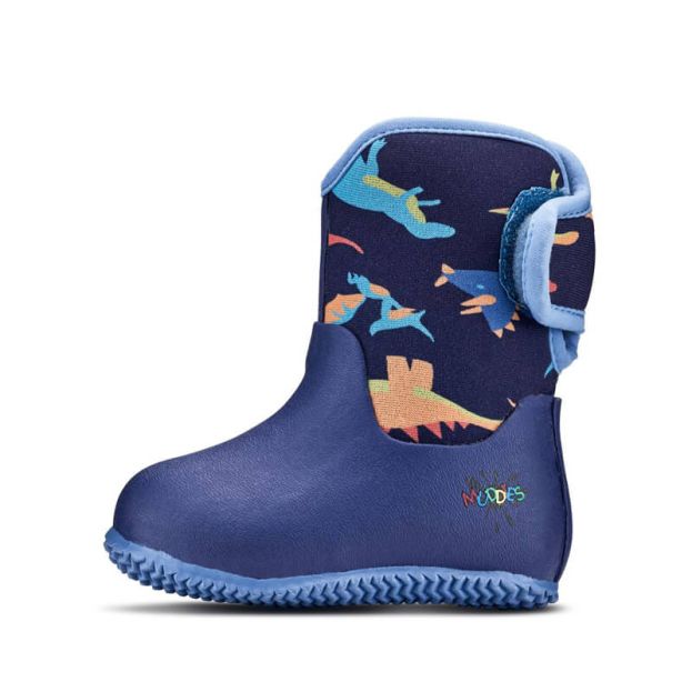Muddies  Waterproof Boots in Dinosaur Blue
