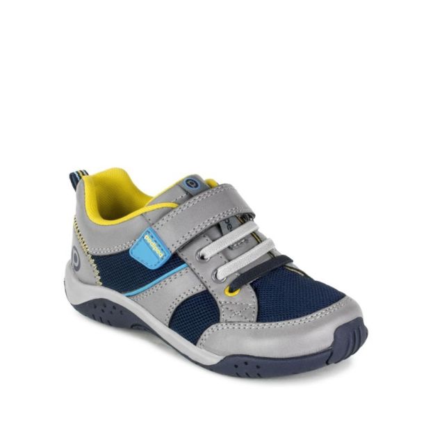 Pediped Justice Grey Navy