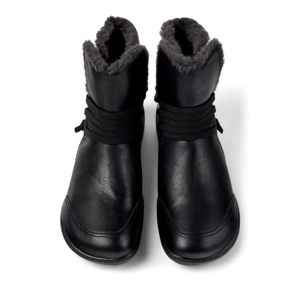 Camper Ladies Peu Mid-Height Boots All Black