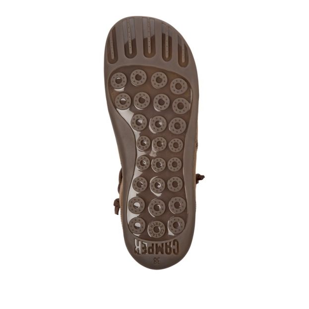 Camper Ladies Peu Mid-Height Boots Brown