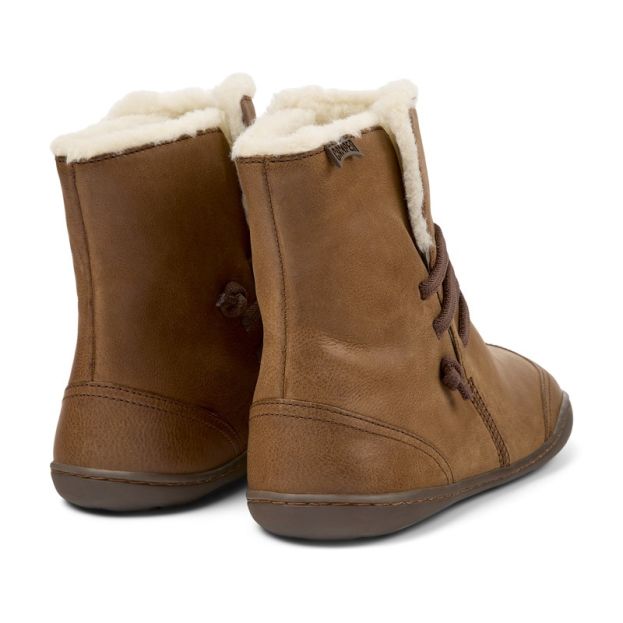 Camper Ladies Peu Mid-Height Boots Brown