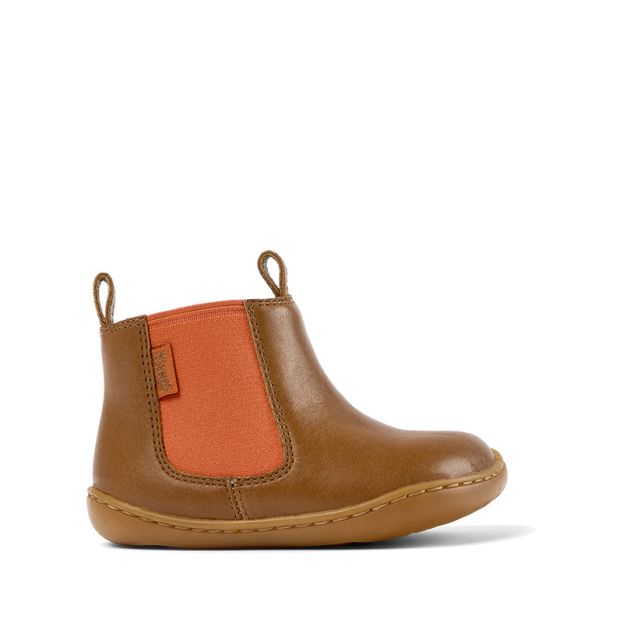Camper Kids First Peu Chelsea Boots Brown
