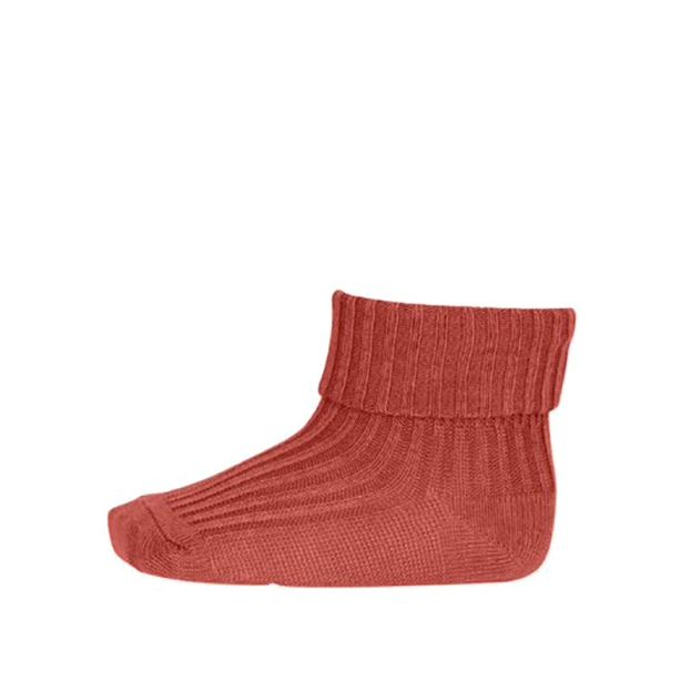 MP Denmark Wool Rib Socks Canyon Rose
