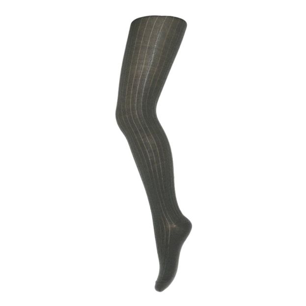 MP Denmark Wool Rib Tights Dusty Ivy