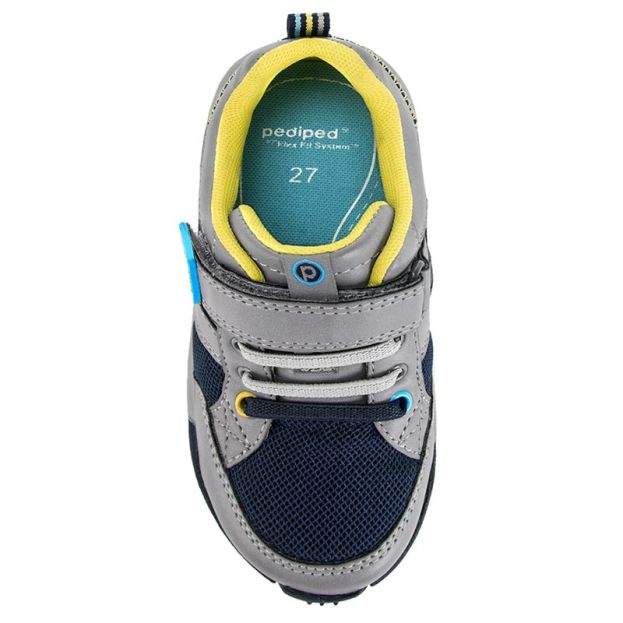 Pediped Justice Grey Navy