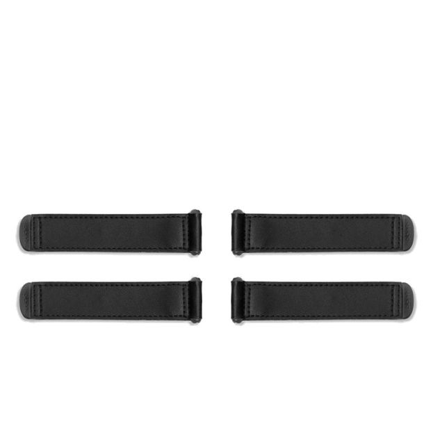 Plae Velcro Tabs Black (4 Pack)