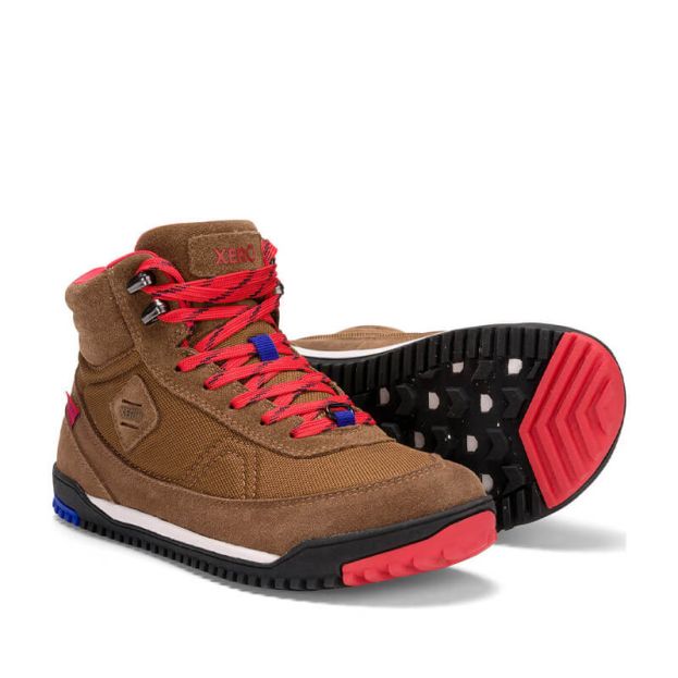 Xero Women's Ridgeway Waterproof Walking Boot in Camel