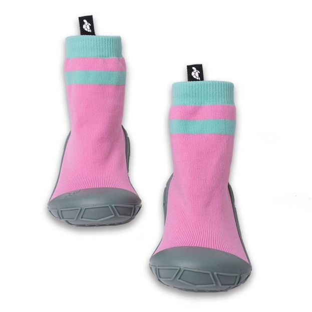 Turtl Socks in a Shell Pink