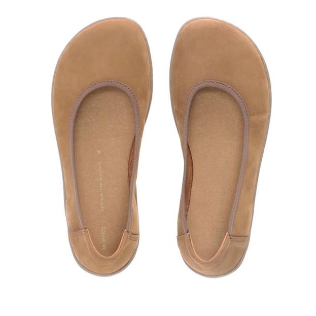 Be Lenka Ladies Sophie Ballet Shoes Toffee Brown