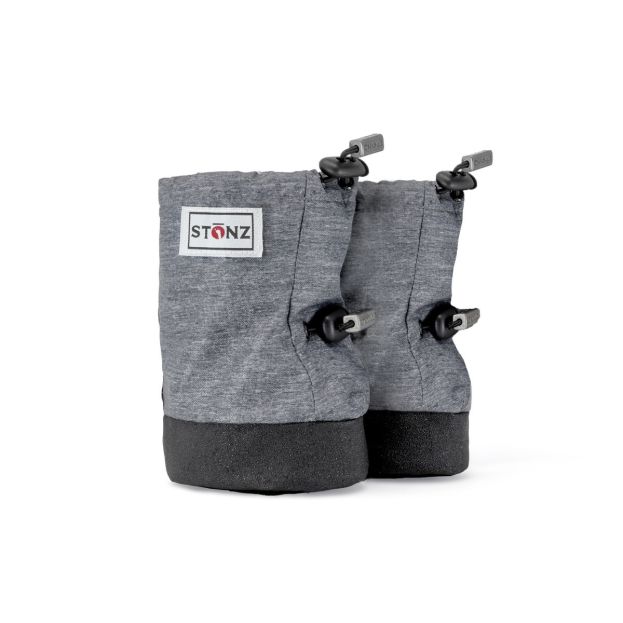 Stonz Soft Soled Booties Heather