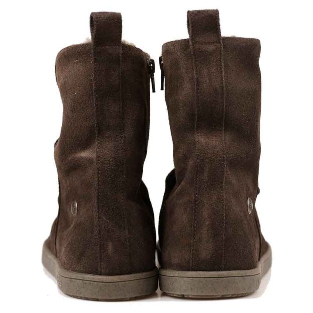 Tikki Lang.S Women's Velvet Boots in Brown