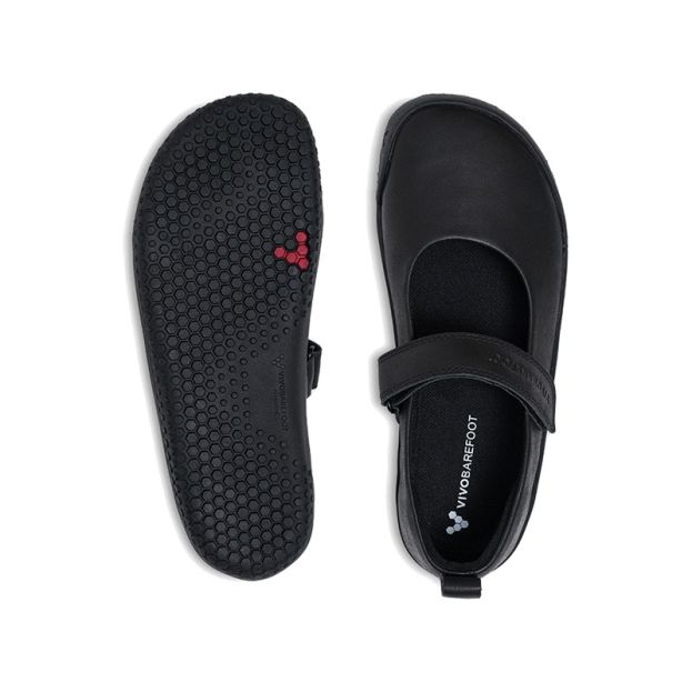 Vivobarefoot Kids Wyn Obsidian