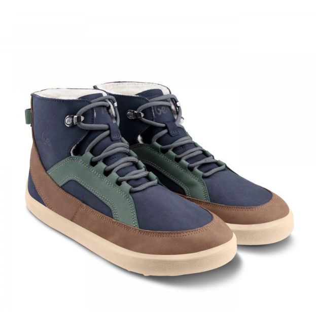 Be Lenka Adults York Boots Navy, Brown and Beige