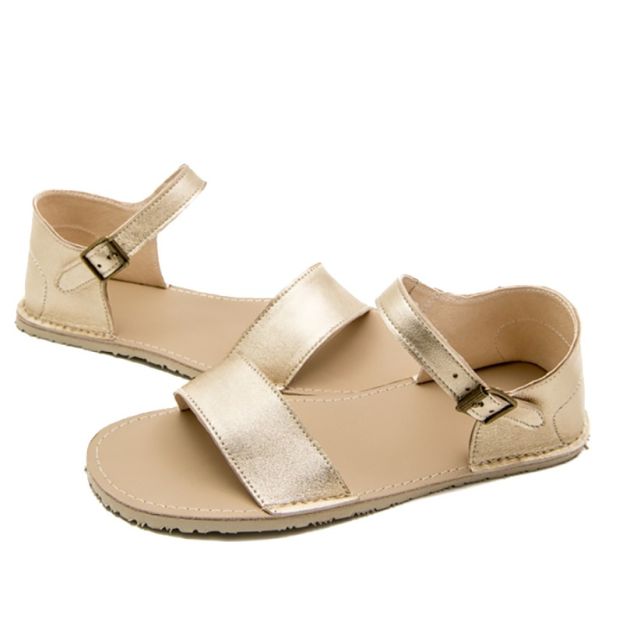 Zeazoo Ladies Siren Sandals Golden Beige