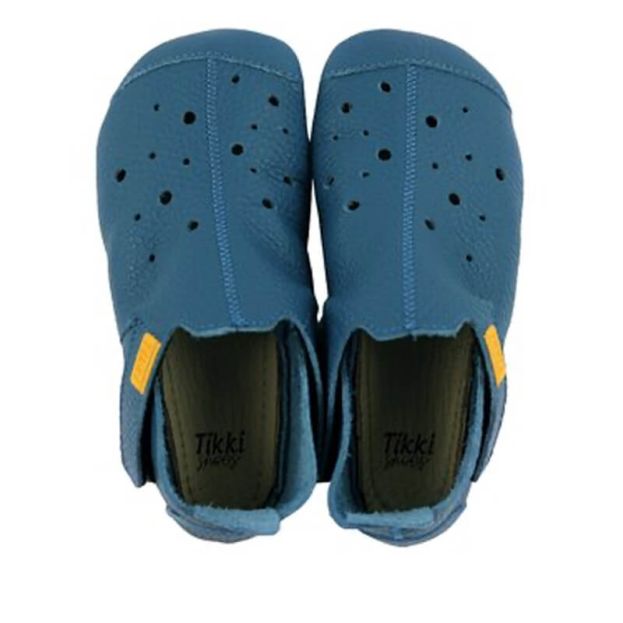 Tikki Kids Ziggy Shoes Ocean Blue Leather