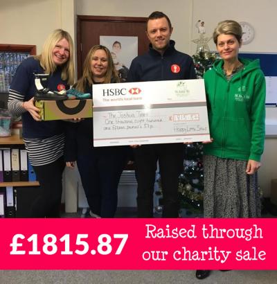 Charity Partnership Raises £1815.87 in 2019